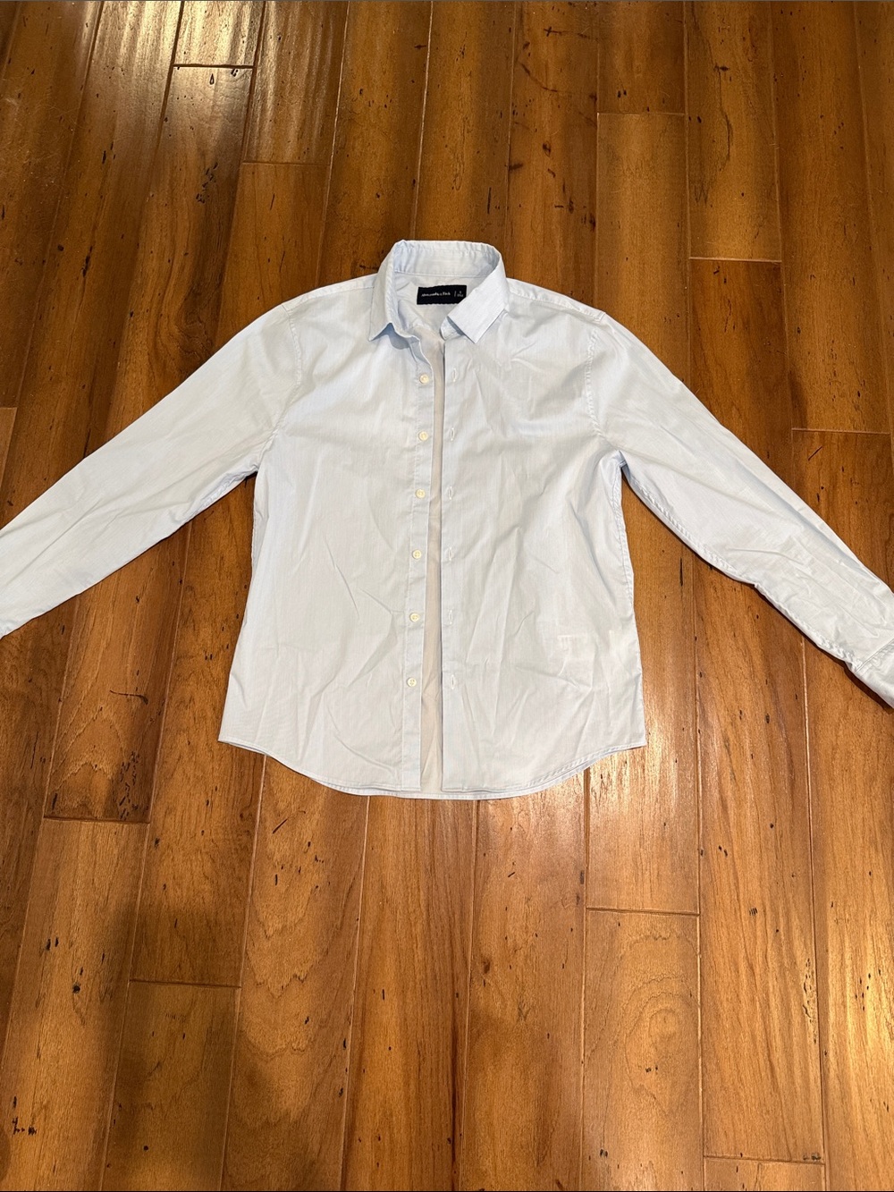 Abercrombie & Fitch Light Blue Button-Down Dress Shirt
